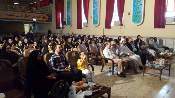 مراسم جشن آموختگی دانشجوییان ورودی سال 94 واحد آموزش عالی حضرت خدیجه کبری (س) دزفول