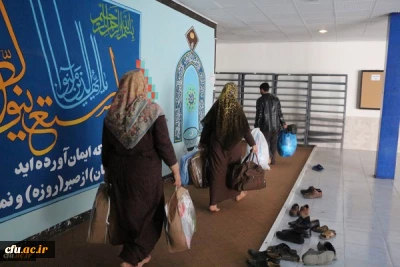 Flood Stricken Families are homed in FTEU Campus in Golestan Province