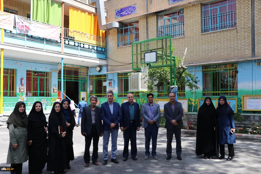 ازدید از مدارس مجری کارورزی و پردیس های دانشگاه فرهنگیان اصفهان