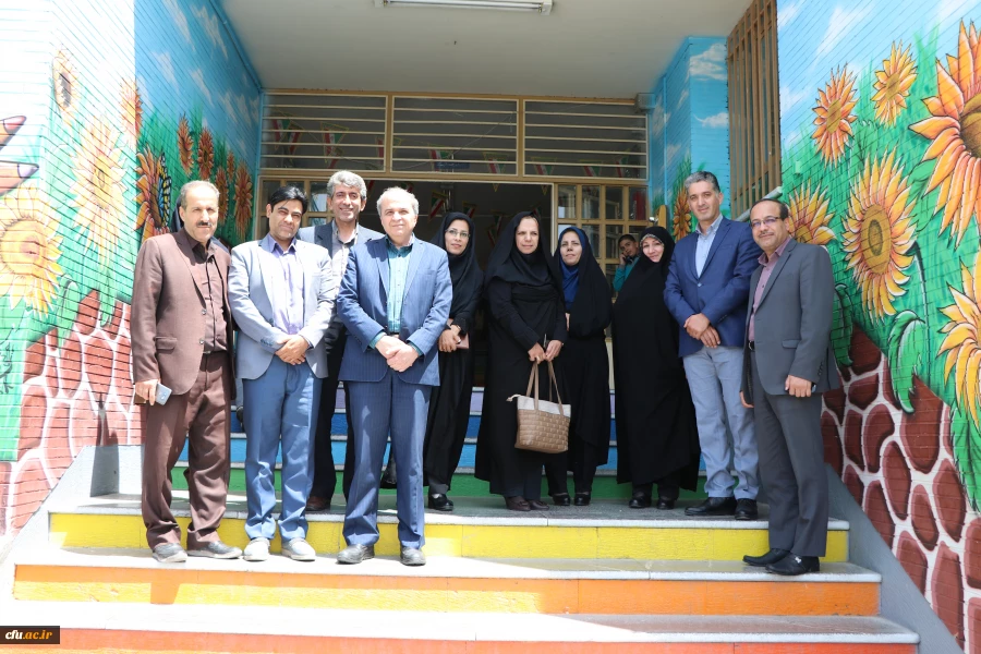 ازدید از مدارس مجری کارورزی و پردیس های دانشگاه فرهنگیان اصفهان