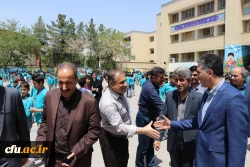 ازدید از مدارس مجری کارورزی و پردیس های دانشگاه فرهنگیان اصفهان