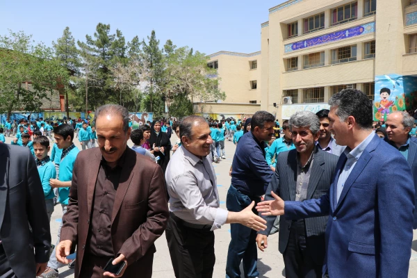 ازدید از مدارس مجری کارورزی و پردیس های دانشگاه فرهنگیان اصفهان