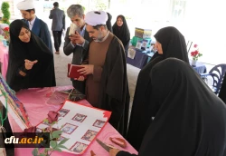افتتاح نمایشگاه عترت و قرآن کریم در پردیس شهید باهنر (خواهران ) دانشگاه فرهنگیان کرمان