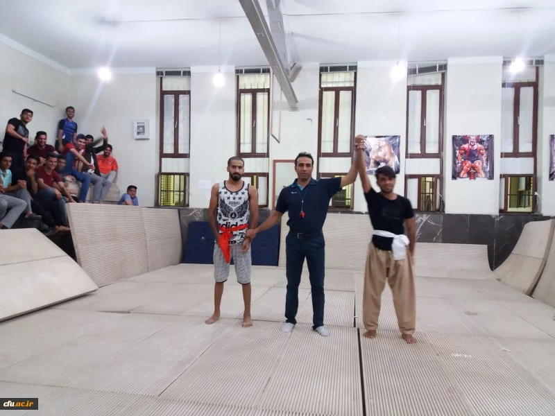 به مناسبت هفته سراهای دانشجویی برگزار شد:

مسابقات کشتی پهلوانی دانشجومعلمان پردیس شهیدان پاکنژاد یزد
 3