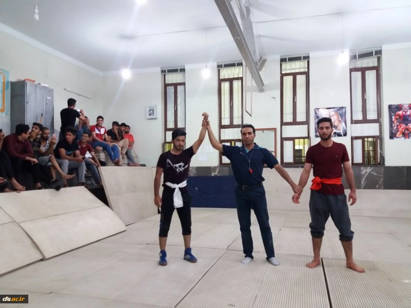 به مناسبت هفته سراهای دانشجویی برگزار شد:

مسابقات کشتی پهلوانی دانشجومعلمان پردیس شهیدان پاکنژاد یزد
 4