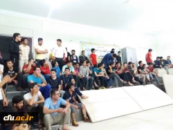 به مناسبت هفته سراهای دانشجویی برگزار شد:

مسابقات کشتی پهلوانی دانشجومعلمان پردیس شهیدان پاکنژاد یزد
 5