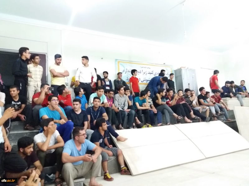 به مناسبت هفته سراهای دانشجویی برگزار شد:

مسابقات کشتی پهلوانی دانشجومعلمان پردیس شهیدان پاکنژاد یزد
 5