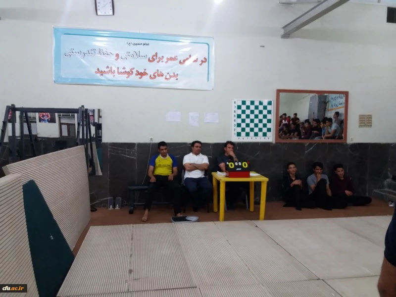 به مناسبت هفته سراهای دانشجویی برگزار شد:

مسابقات کشتی پهلوانی دانشجومعلمان پردیس شهیدان پاکنژاد یزد
 8