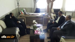 دیدار مدیران دانشگاه فرهنگیان خراسان جنوبی با رئیس دانشگاه پیام نور استان
 2