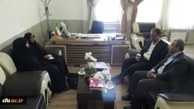 دیدار مدیران دانشگاه فرهنگیان خراسان جنوبی با رئیس دانشگاه پیام نور استان