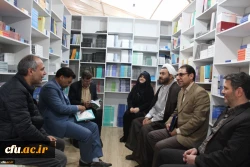 Prof. Khanifar visited Tehran International Book Fair