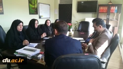 نشست هم اندیشی مدیرکل امور بانوان و خانواده استانداری گلستان با دکتر مازندرانی سرپرست دانشگاه فرهنگیان گلستان 4
