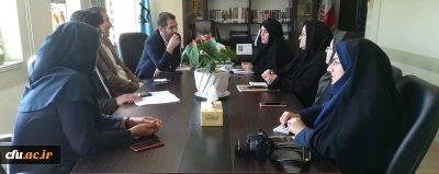 نشست هم اندیشی مدیرکل امور بانوان و خانواده استانداری گلستان با دکتر مازندرانی سرپرست دانشگاه فرهنگیان گلستان