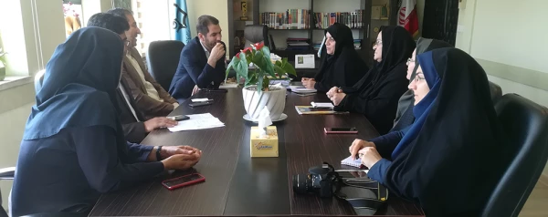 نشست هم اندیشی مدیرکل امور بانوان و خانواده استانداری گلستان با دکتر مازندرانی سرپرست دانشگاه فرهنگیان گلستان 2