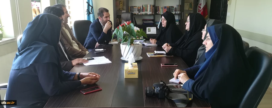 نشست هم اندیشی مدیرکل امور بانوان و خانواده استانداری گلستان با دکتر مازندرانی سرپرست دانشگاه فرهنگیان گلستان 2