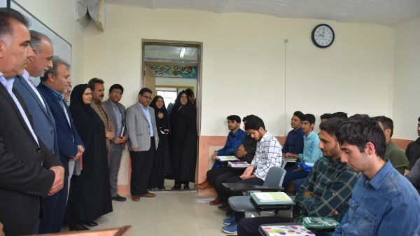 حضور مدیر کل آموزش و پرورش خراسان جنوبی و معاونین با همکاران اداری دانشگاه فرهنگیان خراسان جنوبی 2