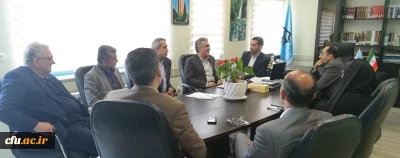 نشست هم اندیشی سه جانبه با حضور مدیرکل آموزش و پرورش ، مدیرکل نوسازی و تجهیز مدارس و دکتر مازندرانی سرپرست دانشگاه فرهنگیان گلستان