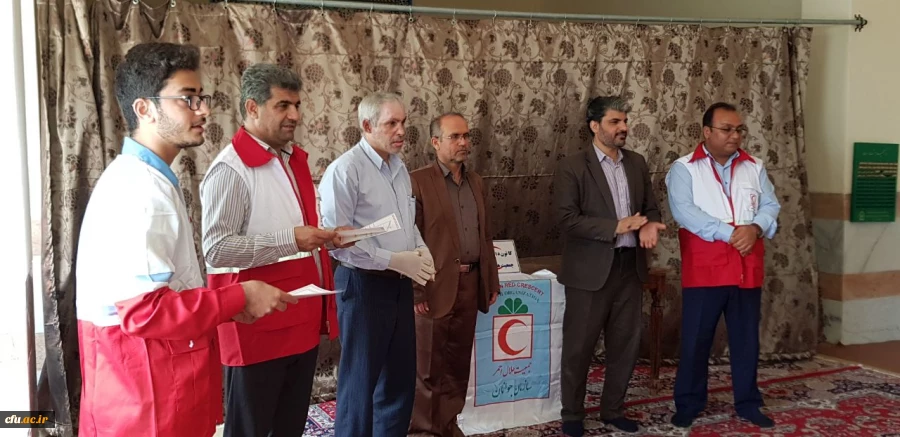 آئین گرامیداشت هفته هلال احمر در پردیس علامه طباطبایی بوشهر برگزار شد 4