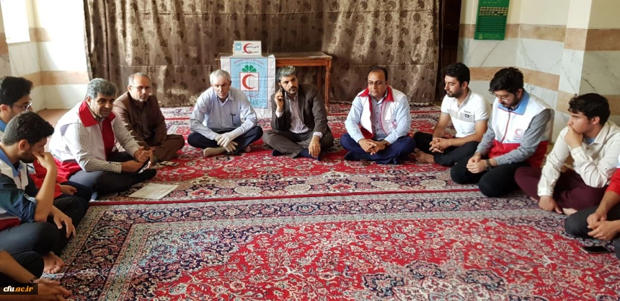 آئین گرامیداشت هفته هلال احمر در پردیس علامه طباطبایی بوشهر برگزار شد 8