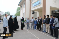 دکتر احد زاده سرپرست مدیریت استانی دانشگاه فرهنگیان بمناسبت هفته سرآمدی آموزش از مدارس مجری طرح کارورزی بازدید بعمل آورد. 2