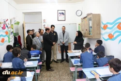 دکتر احد زاده سرپرست مدیریت استانی دانشگاه فرهنگیان بمناسبت هفته سرآمدی آموزش از مدارس مجری طرح کارورزی بازدید بعمل آورد. 3
