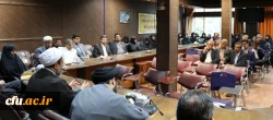 جلسه هم اندیشی اساتید دانشگاه فرهنگیان استان کرمان با حضور حجت الاسلام والمسلمین علیدادی سلیمانی