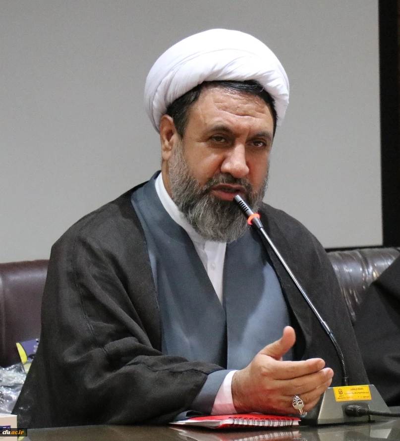 جلسه هم اندیشی اساتید دانشگاه فرهنگیان استان کرمان با حضور حجت الاسلام والمسلمین علیدادی سلیمانی