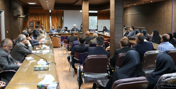 جلسه هم اندیشی اساتید دانشگاه فرهنگیان استان کرمان با حضور حجت الاسلام والمسلمین علیدادی سلیمانی