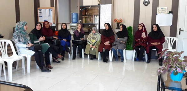 دیدار سرپرست امور پردیس های دانشگاه فرهنگیان استان قزوین به همراه مسئولین آموزش وپرورش استان ازدبستان شرافت 5