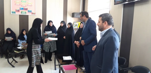 دیدار سرپرست امور پردیس های دانشگاه فرهنگیان استان قزوین به همراه مسئولین آموزش وپرورش استان ازدبستان شرافت 8