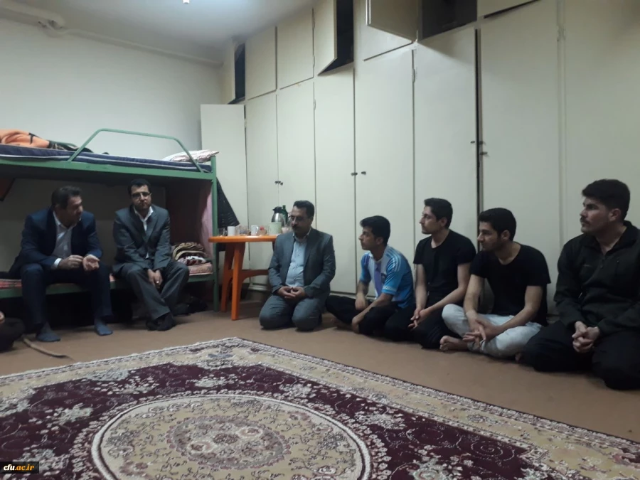 حضور سرزده آقای دکتر علی محمودلو مدیر امور پردیس های استان آذربایجان غربی در واحد امام خمینی (ره) سلماس 2