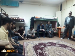 حضور سرزده آقای دکتر علی محمودلو مدیر امور پردیس های استان آذربایجان غربی در واحد امام خمینی (ره) سلماس 3