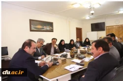 اولین جلسه هیات امنا دانشگاه فرهنگیان  فارس در سال 98 برگزار گردید 3