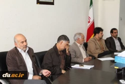 جلسه هم اندیشی سرپرست  دانشگاه فرهنگیان استان لرستان با اعضای هیات علمی