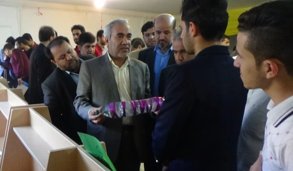 افتتاح دو نمایشگاه از فعالیت ها و دست ساخته های دانشجومعلمان در دو پردیس