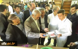 افتتاح دو نمایشگاه از فعالیت ها و دست ساخته های دانشجومعلمان در دو پردیس