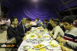 شرکت مسئولان دانشگاه فرهنگیان خراسان رضوی در نماز جماعت و افطار دانشجویان 2