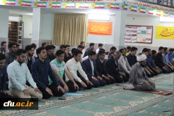 شرکت مسئولان دانشگاه فرهنگیان خراسان رضوی در نماز جماعت و افطار دانشجویان 3
