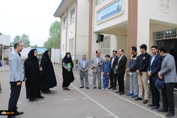 بمناسبت هفته سرآمدی آموزش  و روز کارورزی:
بازدید ازمدارس مجری  طرح کارورزی استان گیلان 2