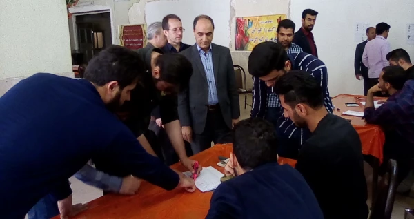 انتخابات شورای صنفی پردیس های استان کرمانشاه برگزار شد. 8