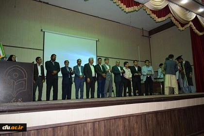 جشن دانش آموختگی 98 نفرفارغ التحصیل پردیس شهید مطهری دانشگاه فرهنگیان استان سیستان وبلوچستان برگزارشد 3