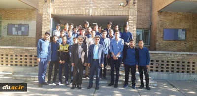 بازدیددانش آموزان دبیرستان علامه جعفری(ره)قزوین  از پردیس شهیدرجایی قزوین به مناسبت طرح روز دانشگاه بدون حصار