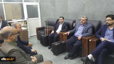 نشست دکتر مصلحی با مدیر کل نوسازی و تجهیز مدارس استان خراسان جنوبی