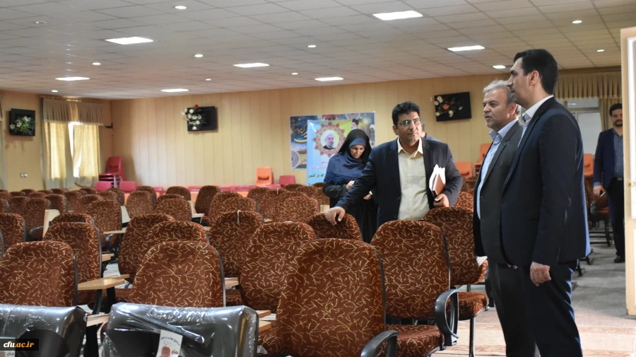 بازدید مدیر کل طرح و برنامه دانشگاه فرهنگیان از پردیس های خرسان جنوبی
قول مساعد در جهت رفع کمبودها 3