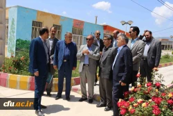 بازدید رئیس سازمان مدیریت و برنامه ریزی خراسان شمالی از دانشگاه فرهنگیان استان
 3