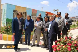 بازدید رئیس سازمان مدیریت و برنامه ریزی خراسان شمالی از دانشگاه فرهنگیان استان
 4