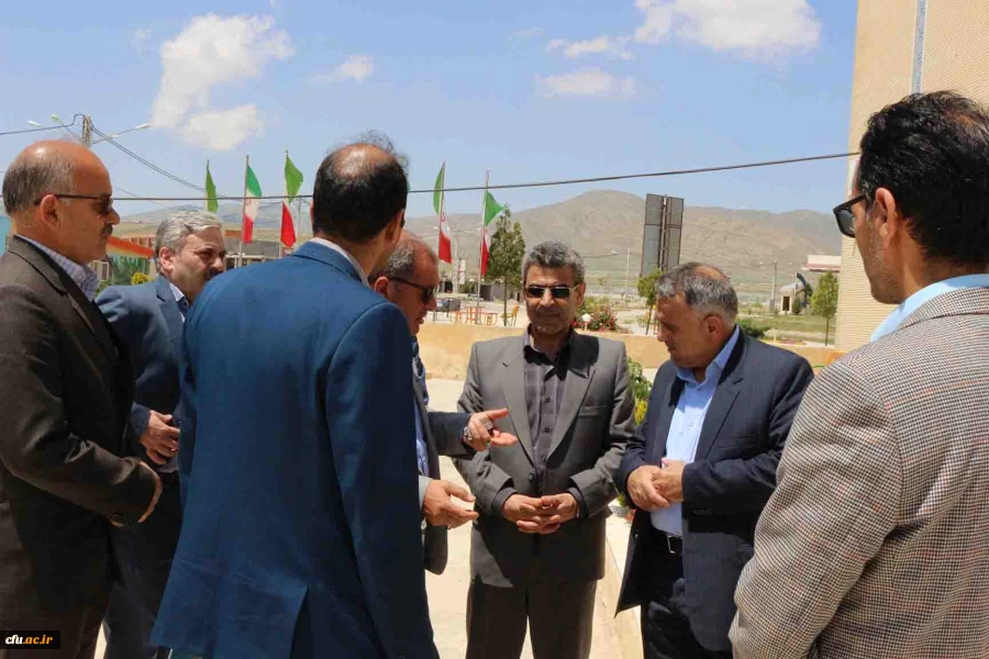 بازدید رئیس سازمان مدیریت و برنامه ریزی خراسان شمالی از دانشگاه فرهنگیان استان
 6