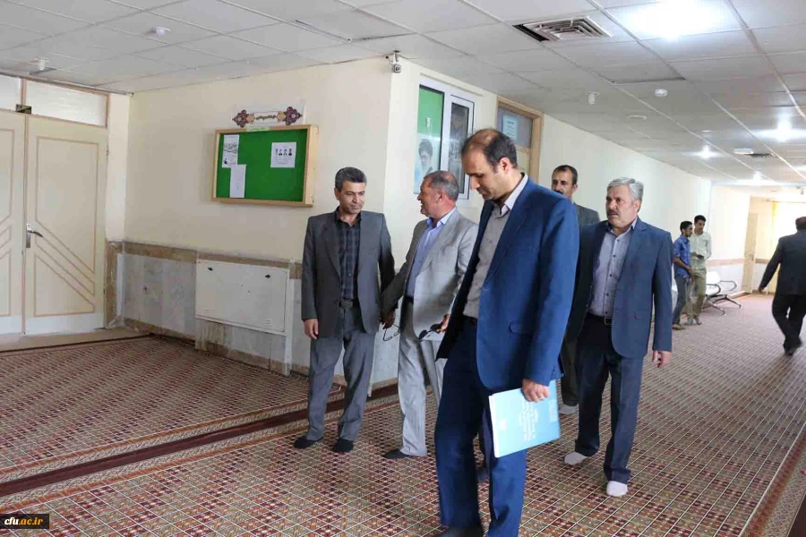 بازدید رئیس سازمان مدیریت و برنامه ریزی خراسان شمالی از دانشگاه فرهنگیان استان
 7