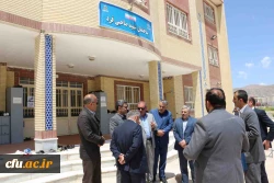 بازدید رئیس سازمان مدیریت و برنامه ریزی خراسان شمالی از دانشگاه فرهنگیان استان
 10