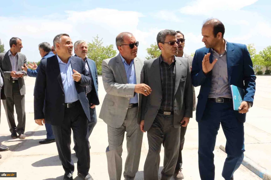 بازدید رئیس سازمان مدیریت و برنامه ریزی خراسان شمالی از دانشگاه فرهنگیان استان
 12